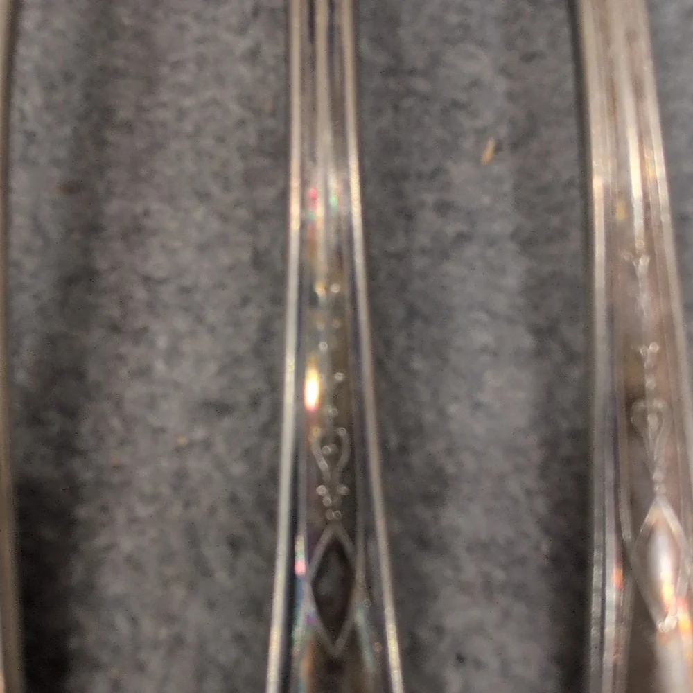 Lafayette Silver Plate 15pc Flatware Set Art Deco Forks Spoons Vintage Cutlery‎